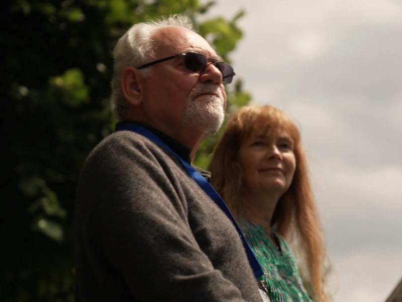 Jo Berry and Pat Magee in The Hardest Bridge