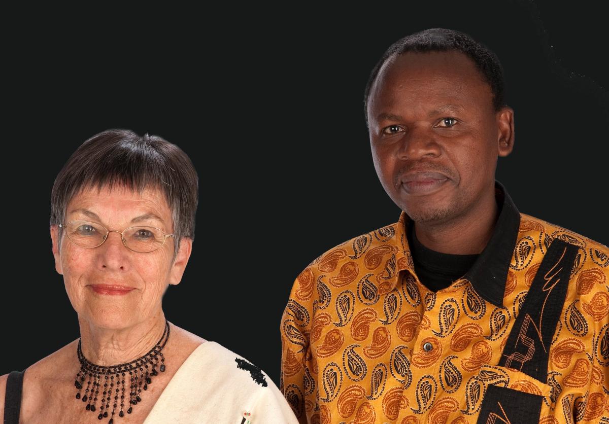 Ginn Fourie and Letlapa Mphahlele, from Beyond Forgiving